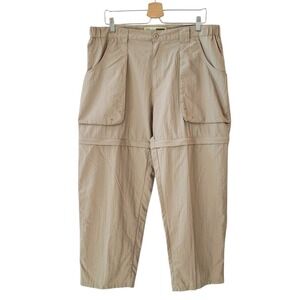 CABELA'S 18 Regular Zip Off Convertible Pant Short Women